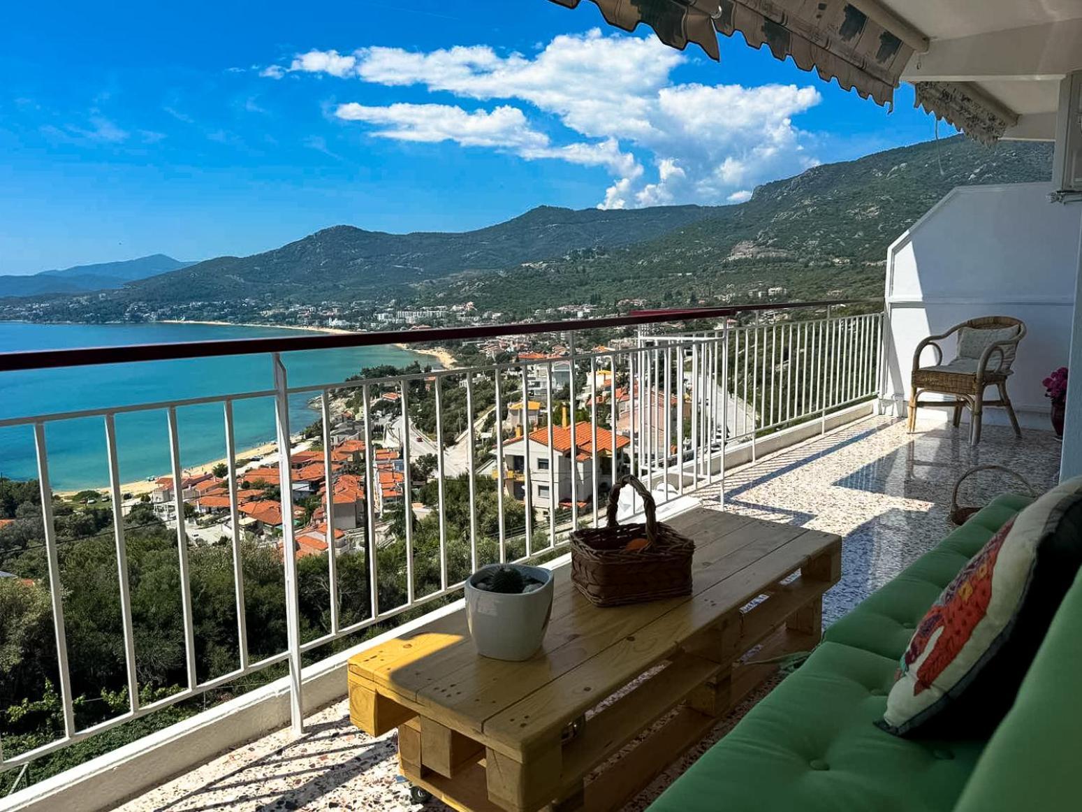 Mimoza'S Sea View Apartment PalaiónTsiflíkion Kültér fotó