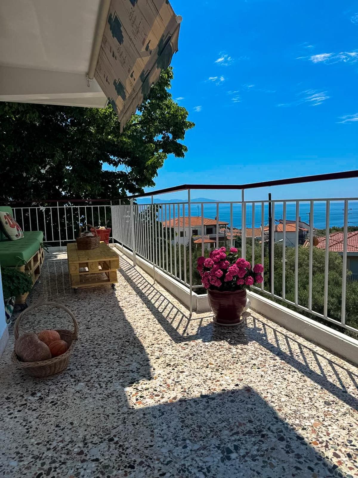 Mimoza'S Sea View Apartment PalaiónTsiflíkion Kültér fotó