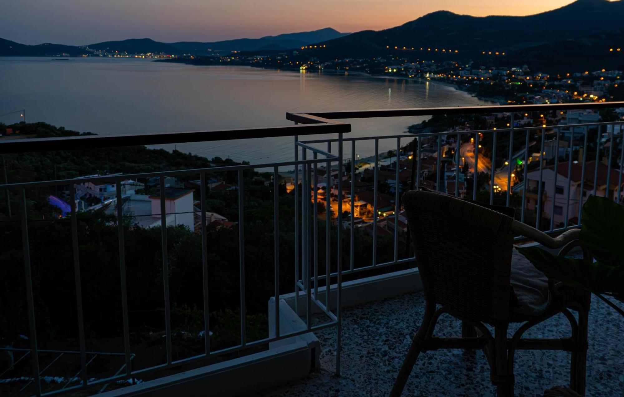 Mimoza'S Sea View Apartment PalaiónTsiflíkion Kültér fotó